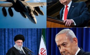 Map showing US Israel Iran conflict locations