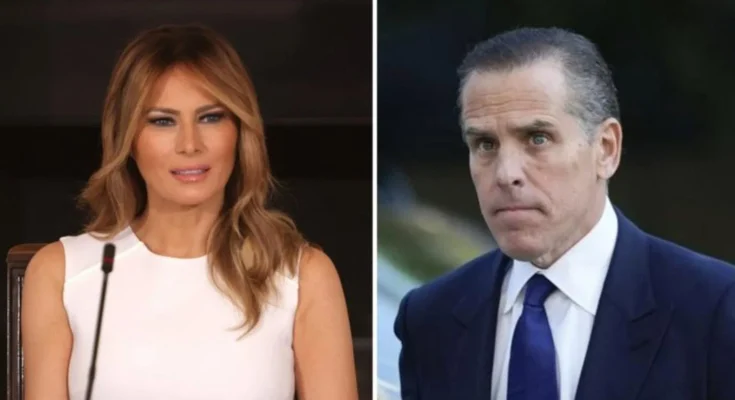Melania Trump and Hunter Biden controversy