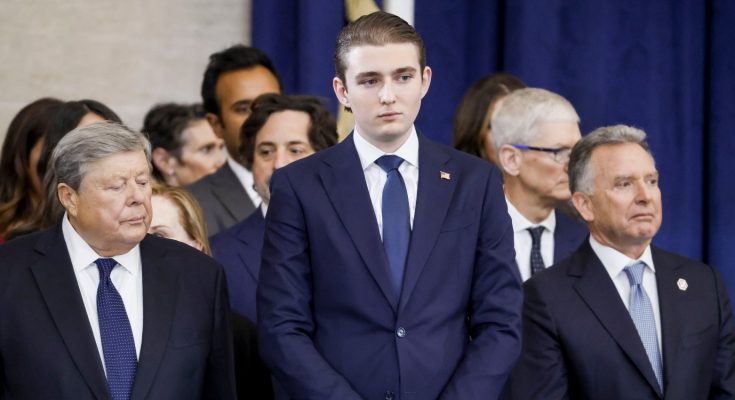 Barron Trump beverage company