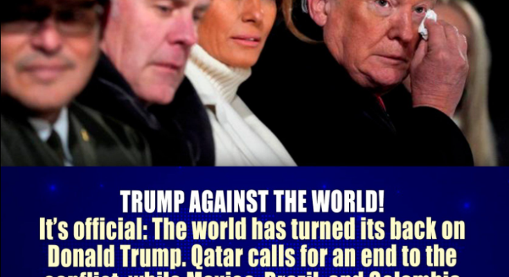 Trump isolated amid global diplomatic tensions