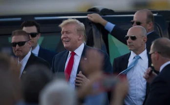 Secret Service agents at Trump rally security