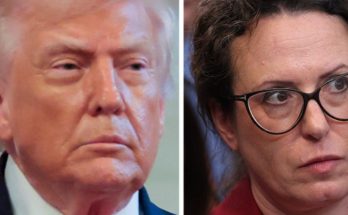 Donald Trump criticizing journalist Maggie Haberman
