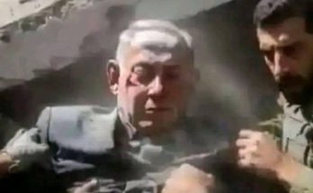 Damaged residence after reported missile strike