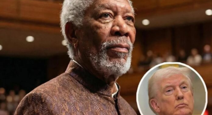Morgan Freeman, Donald Trump