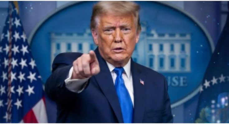 Donald Trump during legal proceedings