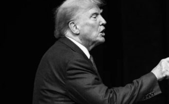 Kai Trump playing golf with family