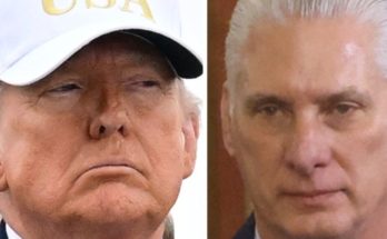 Cuba city skyline during power outage