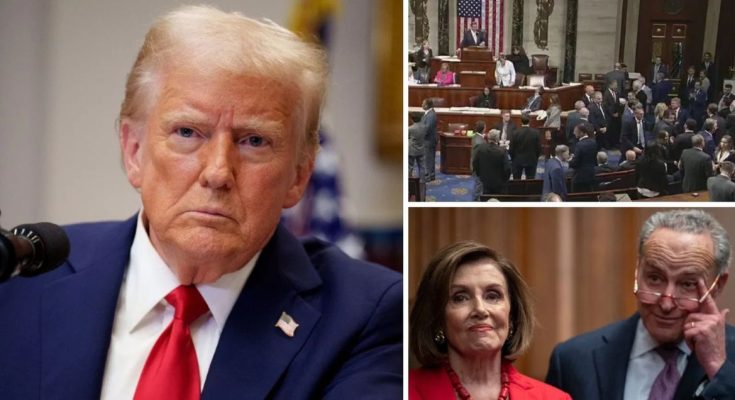 US Senate chamber during confirmation vote