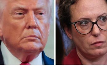 Donald Trump speaking publicly amid renewed criticism of New York Times journalist Maggie Haberman