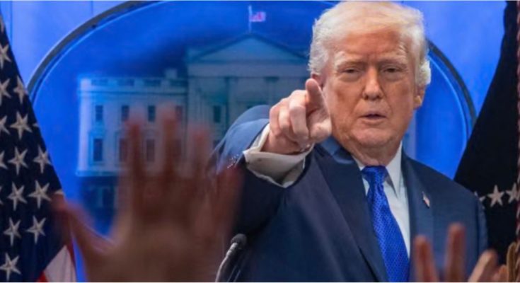 Dan Bongino speaking at political event