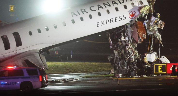 Plane and fire truck collision on runway