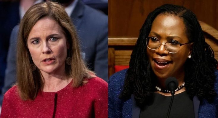 US Supreme Court justices during ruling