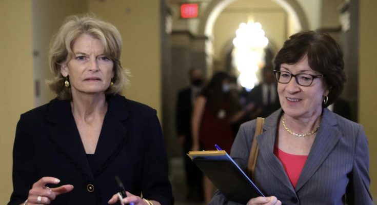 Susan Collins speaking about 2026 Senate race