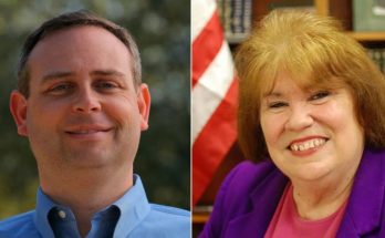 Rodney Anderson celebrating victory in the Grand Prairie City Council Place 8 runoff election