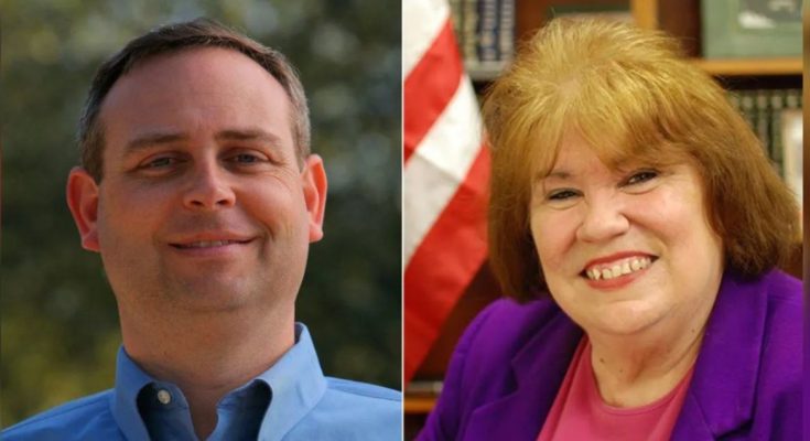 Rodney Anderson celebrating victory in the Grand Prairie City Council Place 8 runoff election