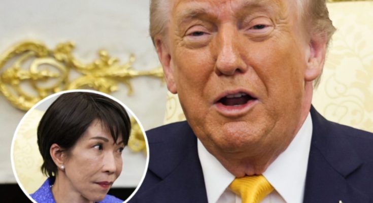 Trump meeting Japan PM at White House