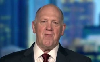 Tom Homan discussing ICE enforcement and sanctuary city policies during MSNBC interview