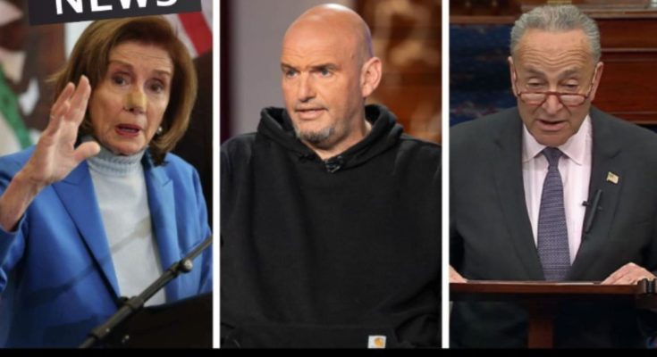 John Fetterman speaking on voter ID laws