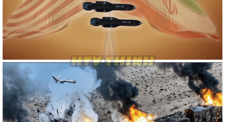 Explosion after reported strike on Iranian train carrying ballistic missiles