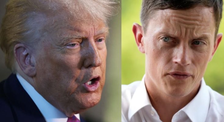 Donald Trump and JD Vance side-by-side portrait